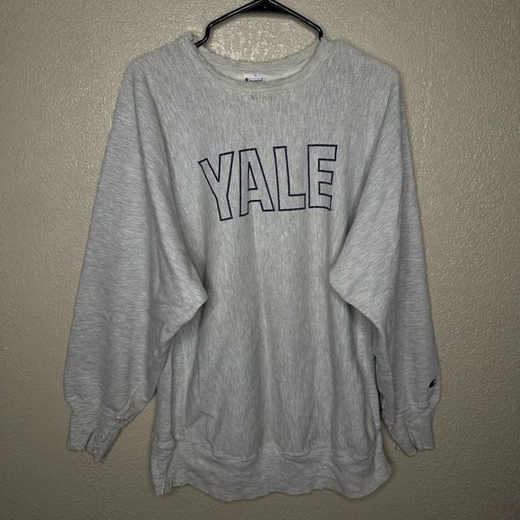 Vintage Champion Yale Sweatershirt XXL - Picture 2 of 5